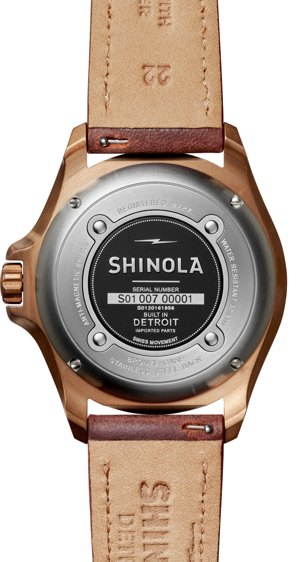 The Monster Bronze Automatic 43mm Black Dial