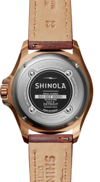 The Monster Bronze Automatic 43mm Black Dial