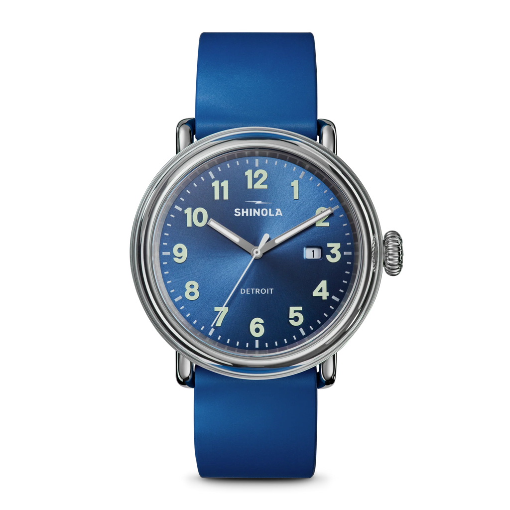 Detrola 3-Hand, Denim Blue Dial