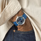 Detrola 3-Hand, Denim Blue Dial