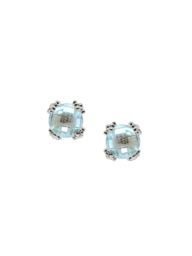 Silver Mini Dew Drop Cluster Studs