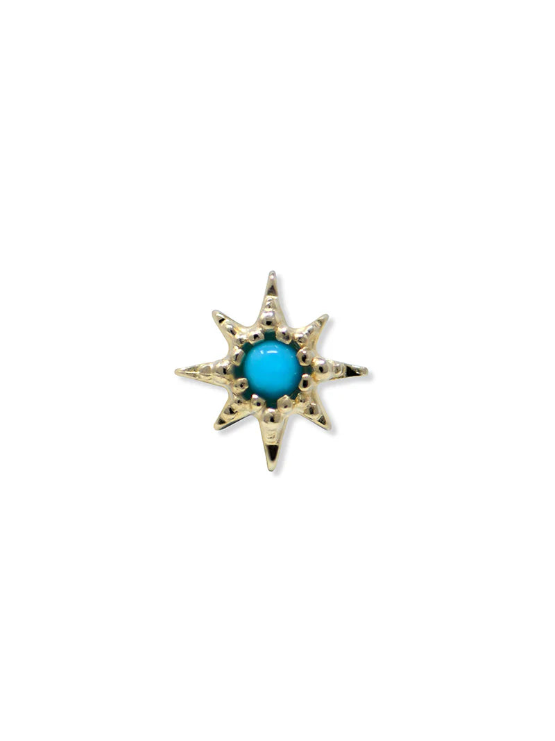Aztec Micro Starburst Stud