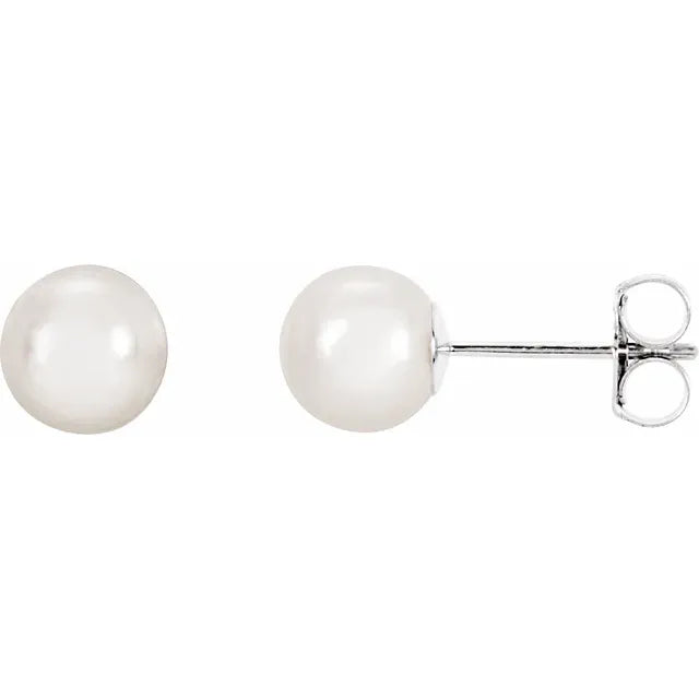 7.5mm Akoya Studs