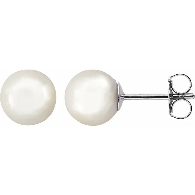 7.5mm Akoya Studs