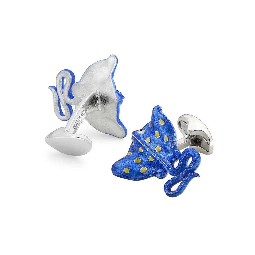 Silver Stingray Cufflinks