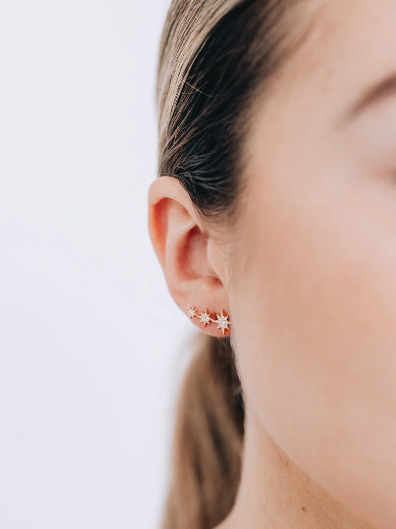 14Y Aztec North Star Ear Crawler