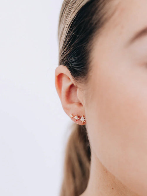 14Y Aztec North Star Ear Crawler
