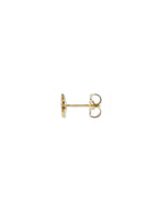 14 Karat Aztec Micro North Star Stud