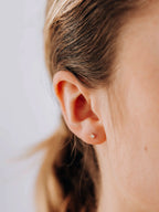 14 Karat Micro Aztec Diamond Stud