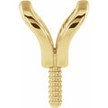 14K Yellow Pearl Pendant Mounting