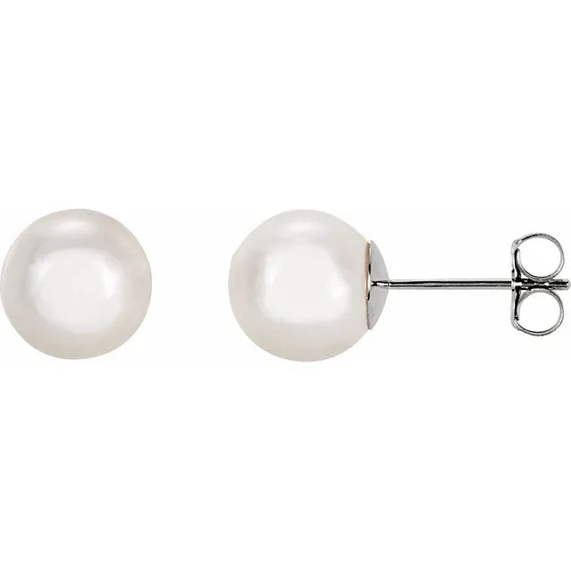 7.5mm Akoya Studs