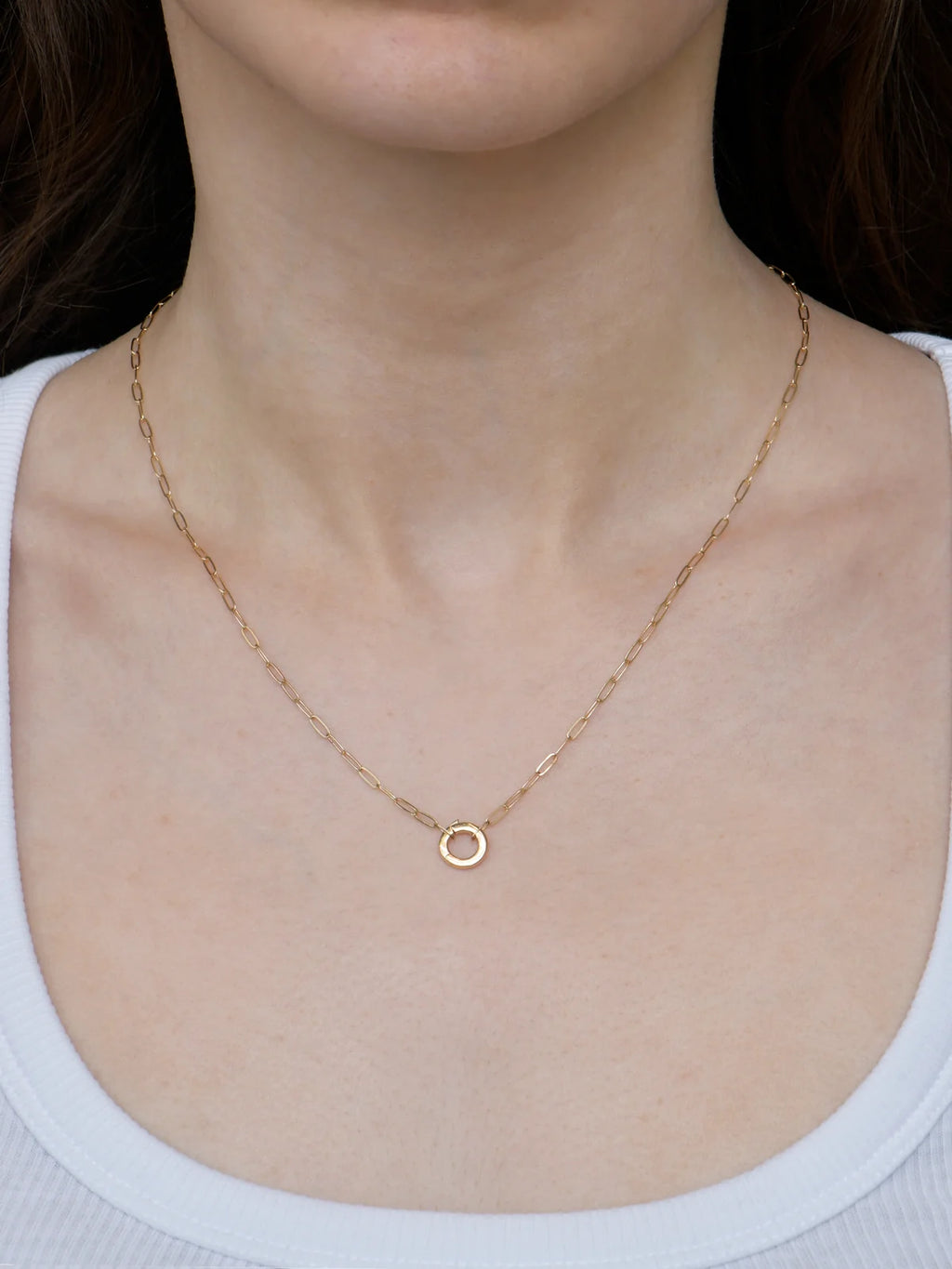 14 Karat Classique Story Catcher Necklace