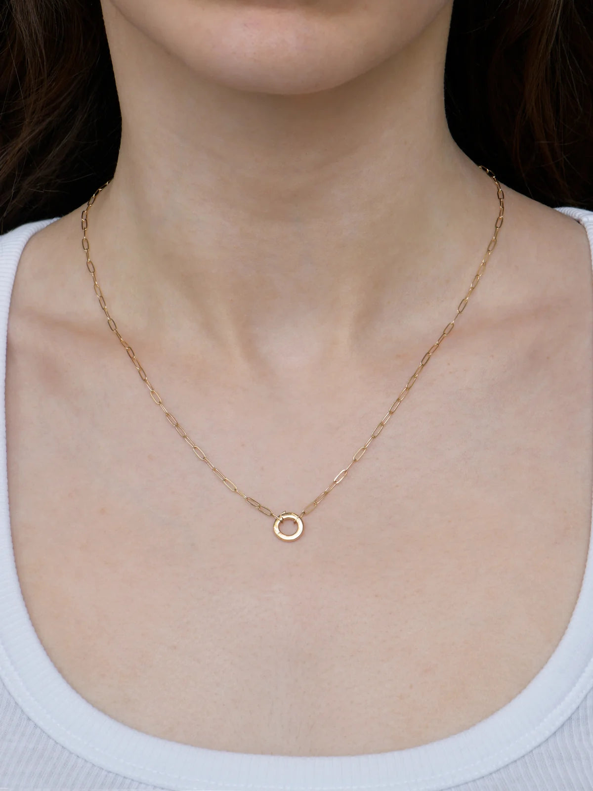 14 Karat Classique Story Catcher Necklace