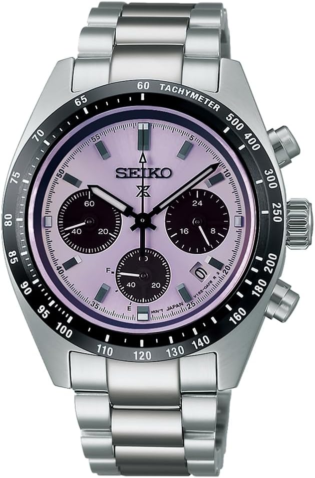 Prospex Speedtimer Solar, Lavender Panda Dial