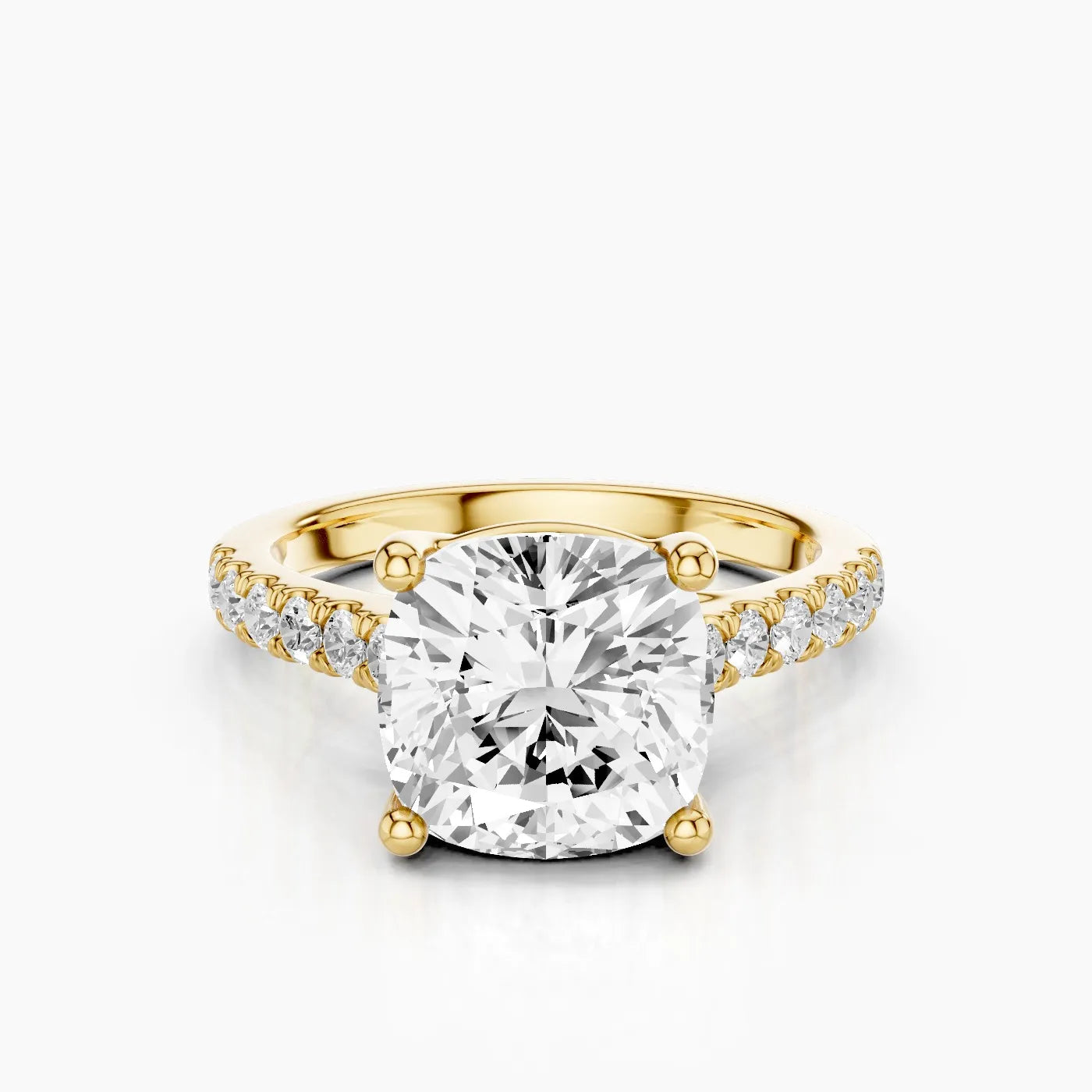 Elysia Anello di Fidanzamento Trellis Pavè Sublime con Diamanti Lab Grown