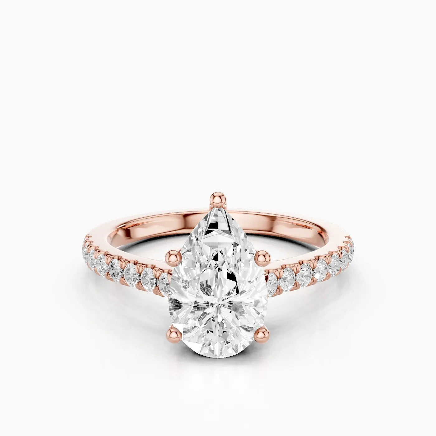 Elysia Anello di Fidanzamento Trellis Pavè Sublime con Diamanti Lab Grown