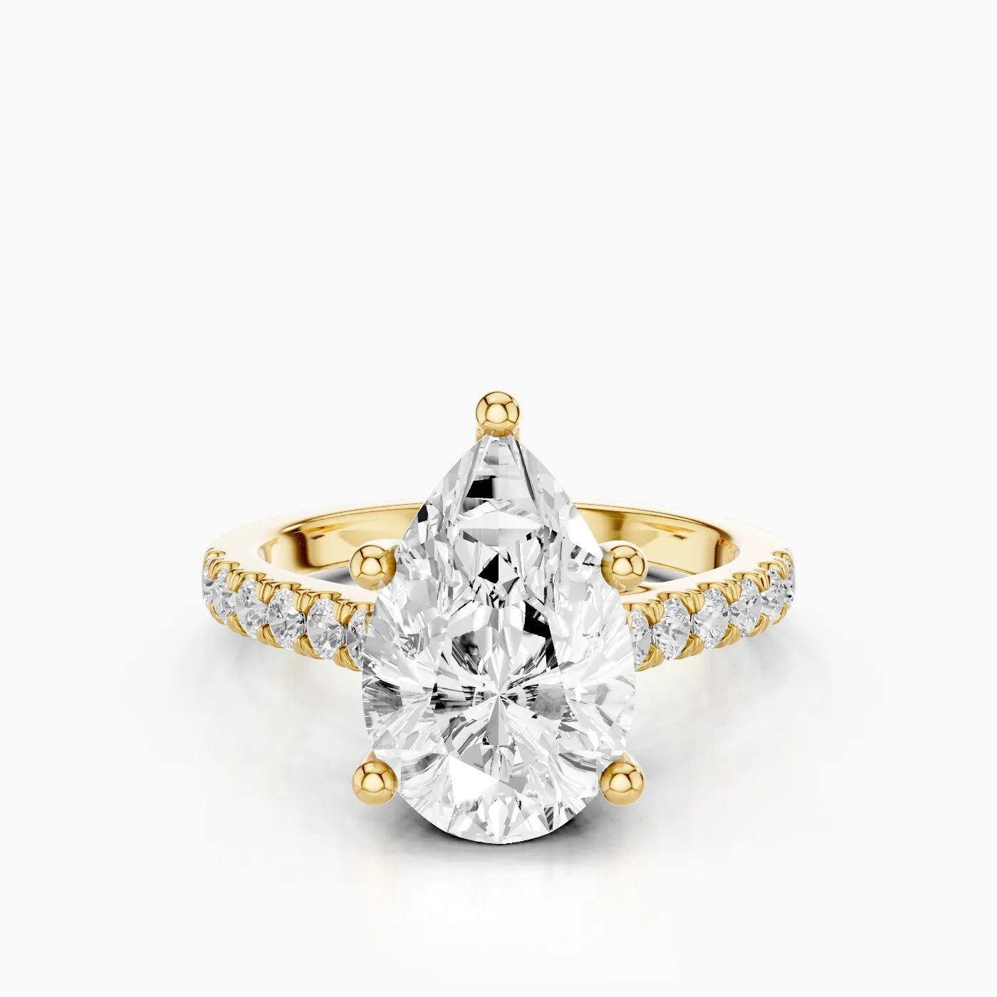 Elysia Anello di Fidanzamento Trellis Pavè Sublime con Diamanti Lab Grown