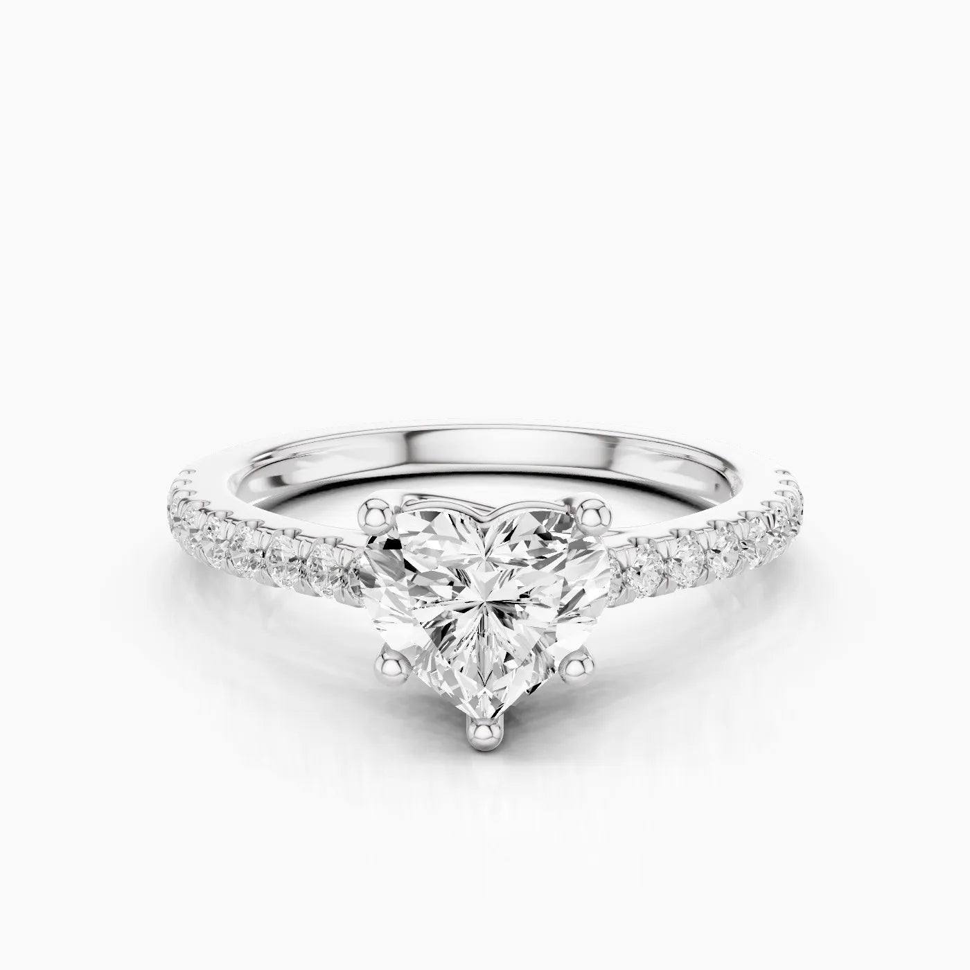 Elysia Anello di Fidanzamento Trellis Pavè Sublime con Diamanti Lab Grown