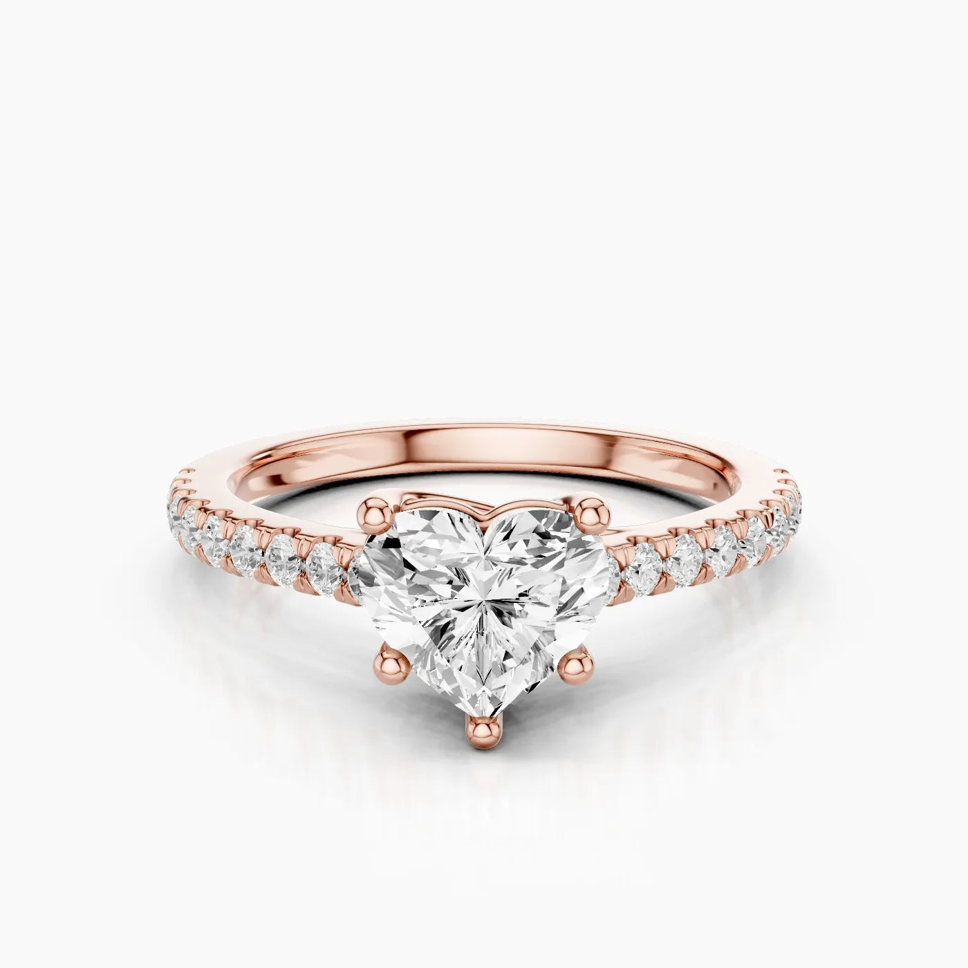 Elysia Anello di Fidanzamento Trellis Pavè Sublime con Diamanti Lab Grown