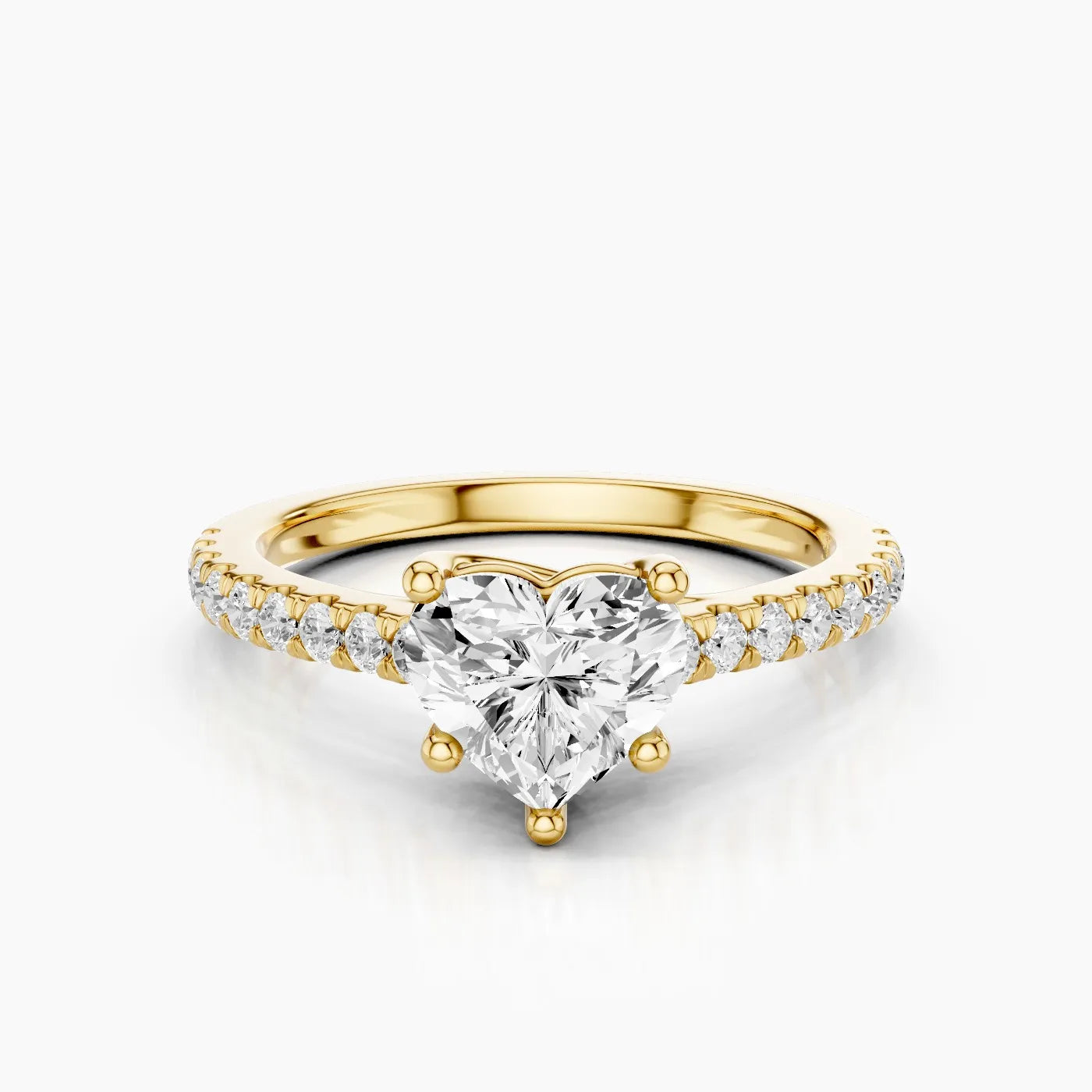Elysia Anello di Fidanzamento Trellis Pavè Sublime con Diamanti Lab Grown