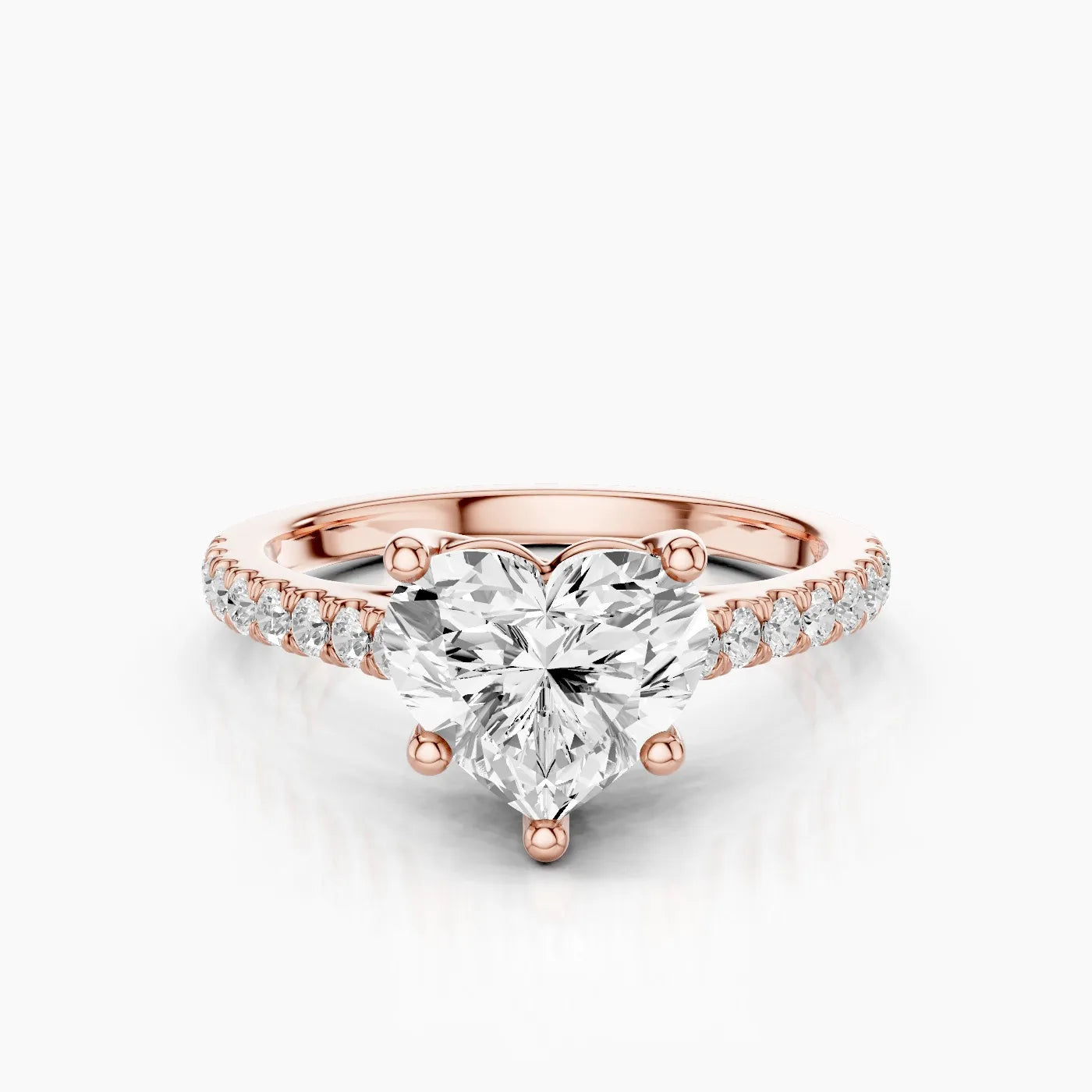Elysia Anello di Fidanzamento Trellis Pavè Sublime con Diamanti Lab Grown
