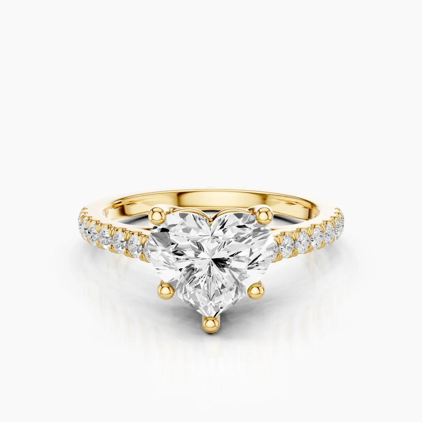 Elysia Anello di Fidanzamento Trellis Pavè Sublime con Diamanti Lab Grown