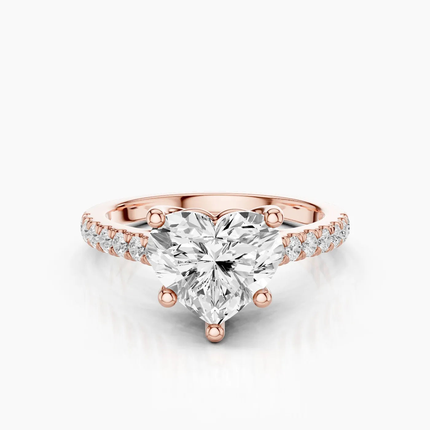 Elysia Anello di Fidanzamento Trellis Pavè Sublime con Diamanti Lab Grown