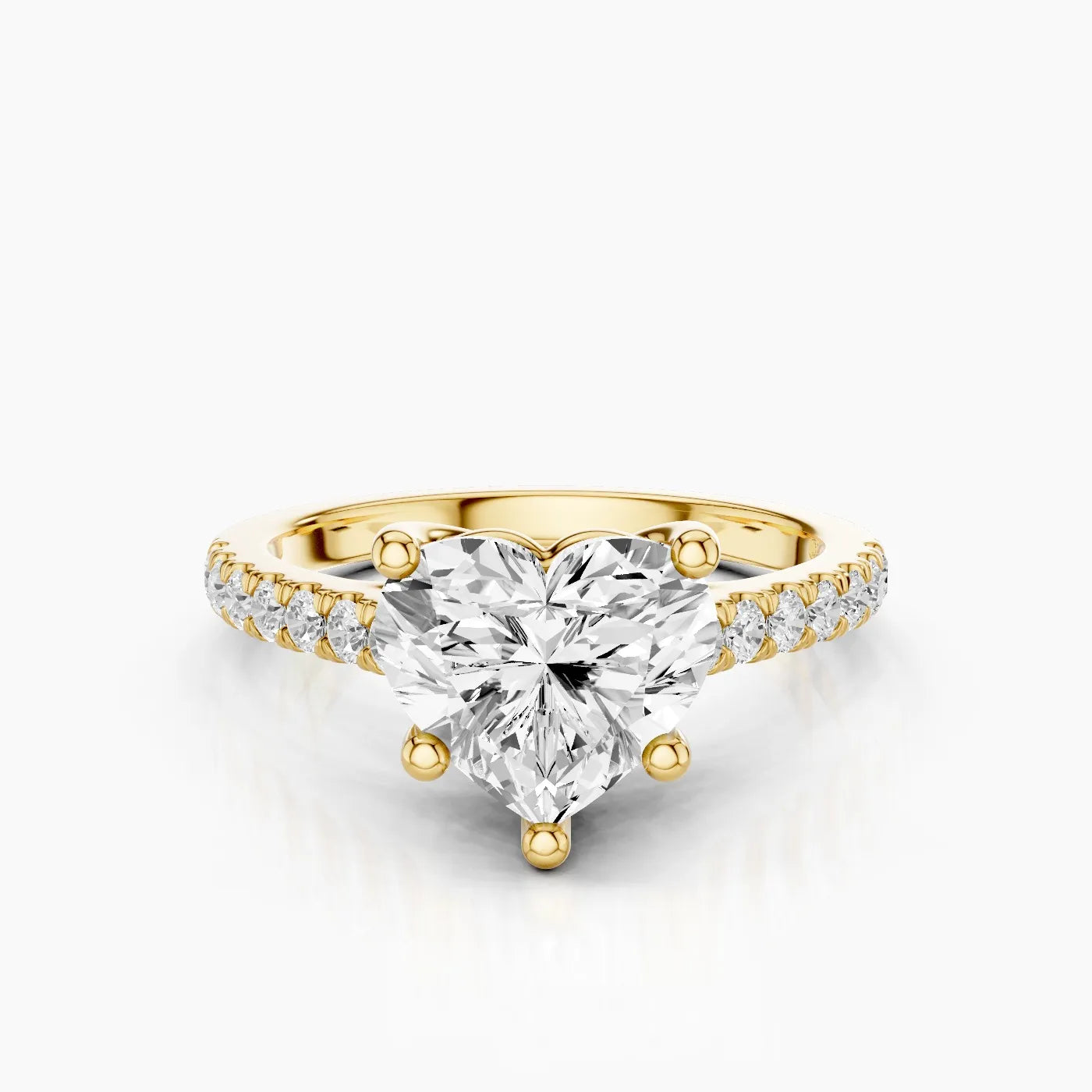 Elysia Anello di Fidanzamento Trellis Pavè Sublime con Diamanti Lab Grown