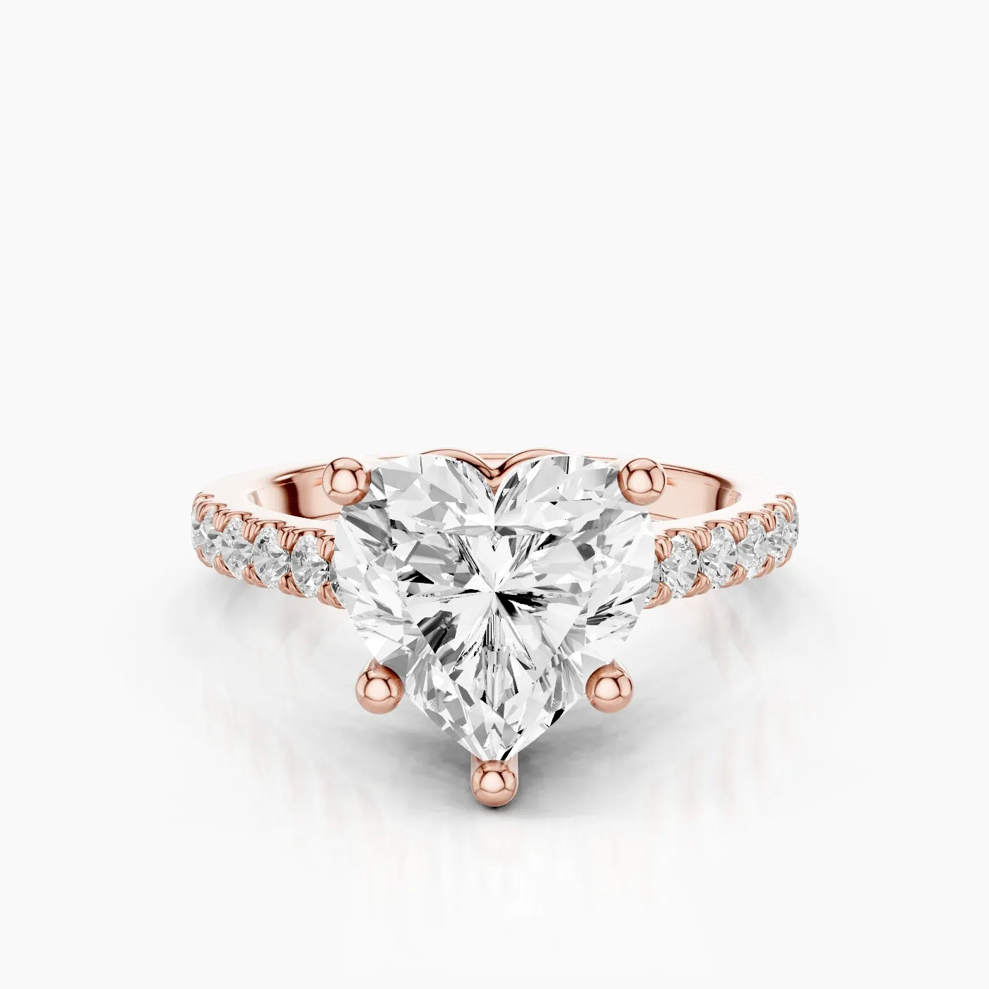 Elysia Anello di Fidanzamento Trellis Pavè Sublime con Diamanti Lab Grown
