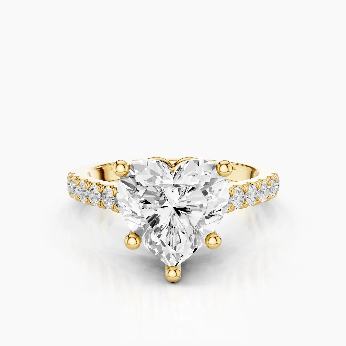 Elysia Anello di Fidanzamento Trellis Pavè Sublime con Diamanti Lab Grown