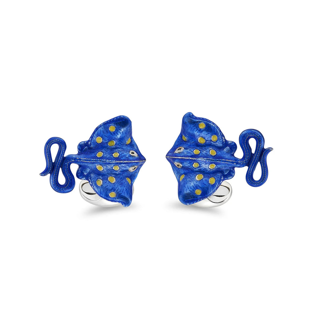 Silver Stingray Cufflinks