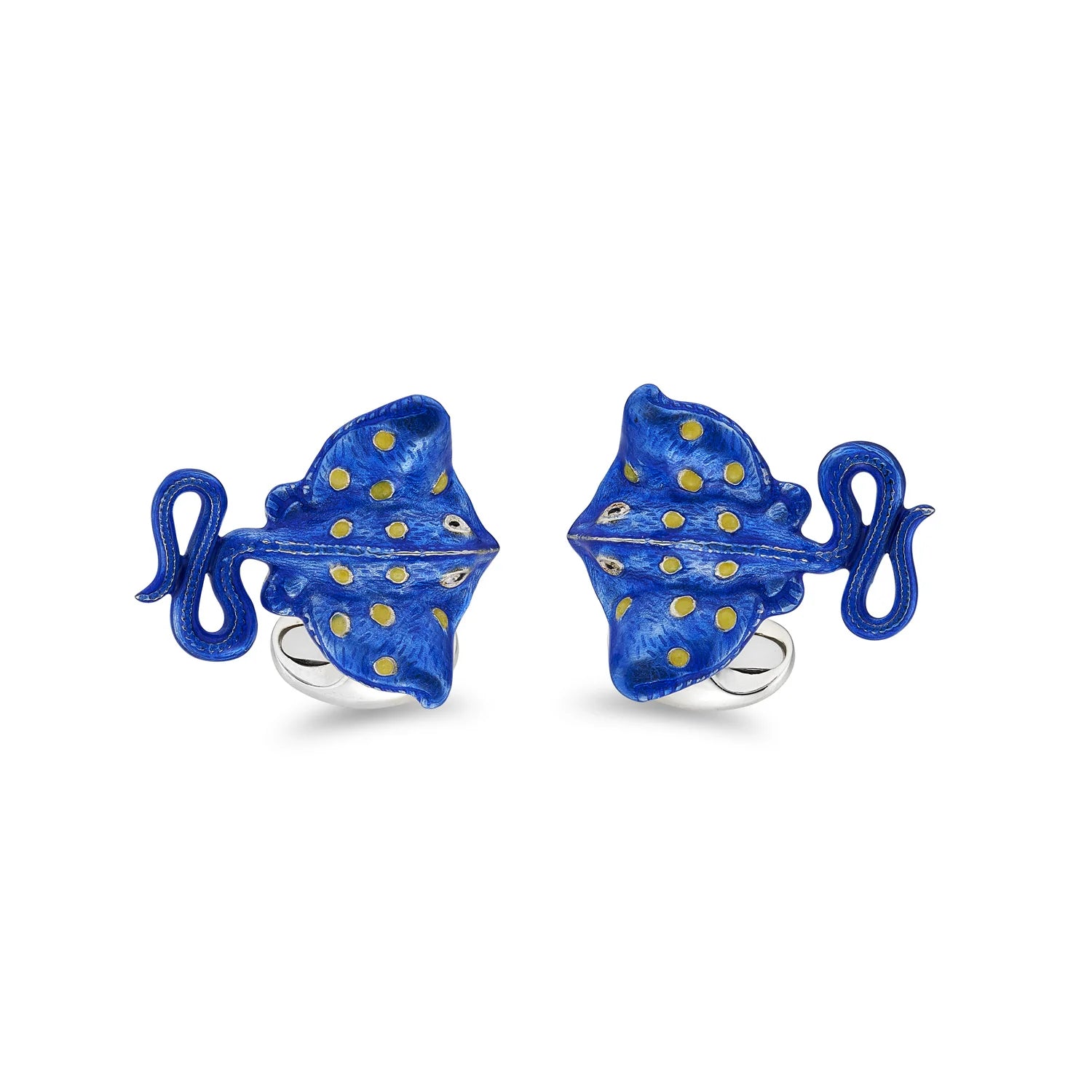 Silver Stingray Cufflinks