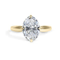 18Y Oval  Clarity Signature Solitaire E VS2 LG