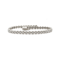 1.5 Carat Bezel Set Diamond Tennis Bracelet