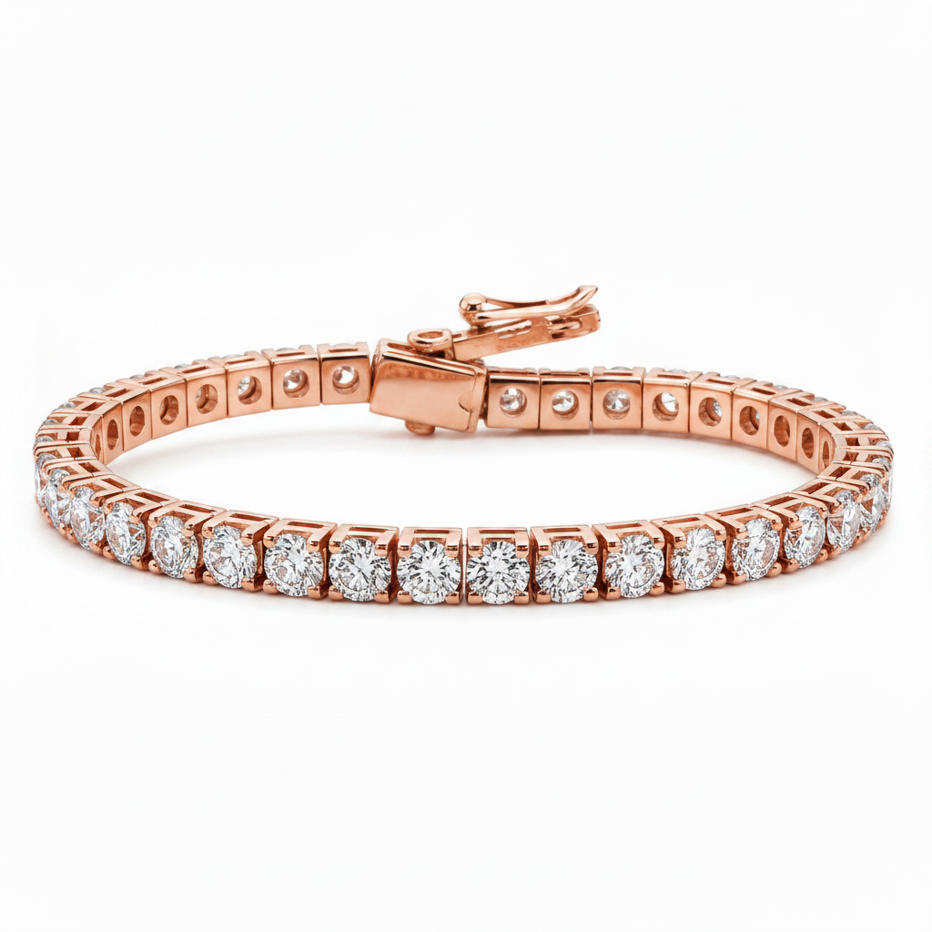 14 Karat White Gold Tennis Bracelet (20 points each)