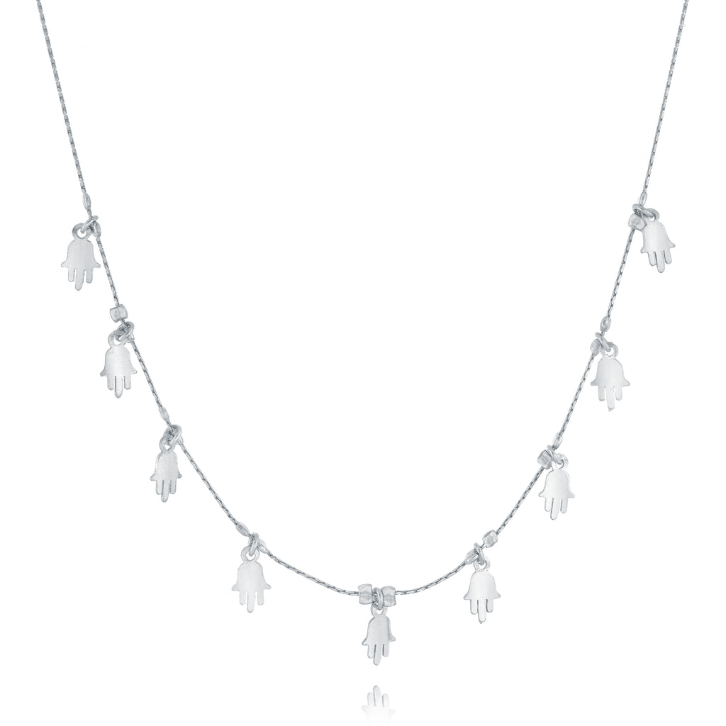 Vermeil Charm & Bead Station Necklaces, (Var) 16"