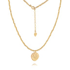 Vermeil Charm & Bead Station Necklaces, (Var) 16"