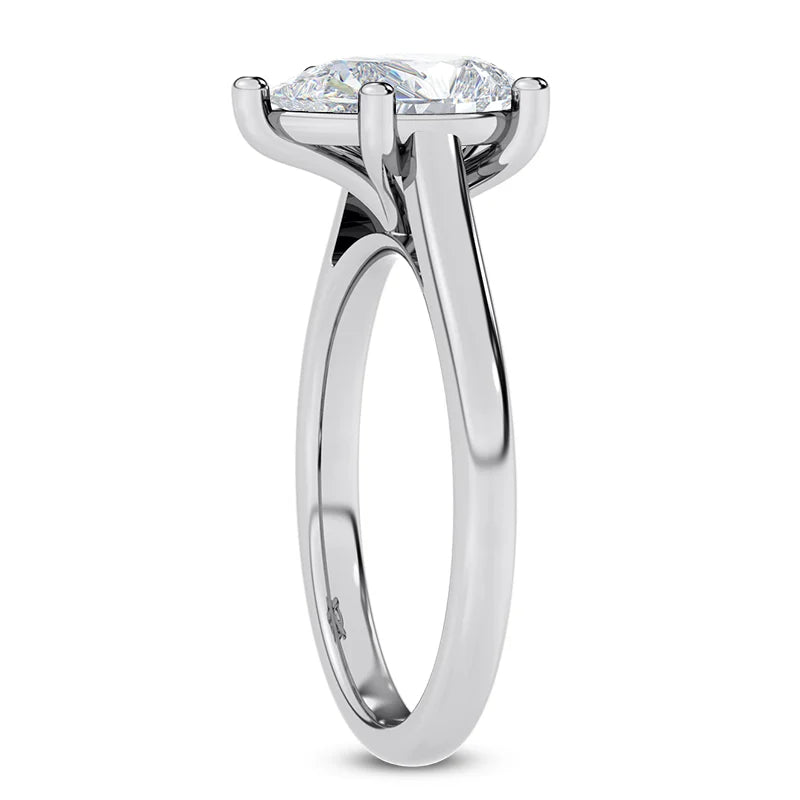 14 Karat Gold Pear Shape Solitaire