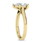 14 Karat Gold Pear Shape Solitaire