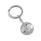 Silver Dachshund Key Ring