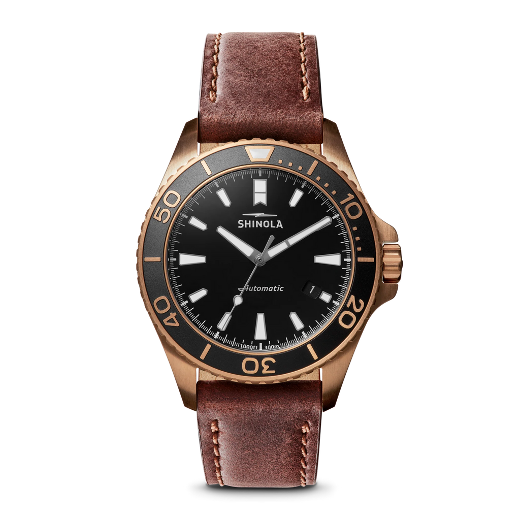 The Monster Bronze Automatic 43mm Black Dial