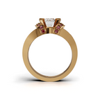 round-14k yellow gold|round-18k yellow gold