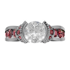 round-14k white gold|round-18k white gold|round-platinum