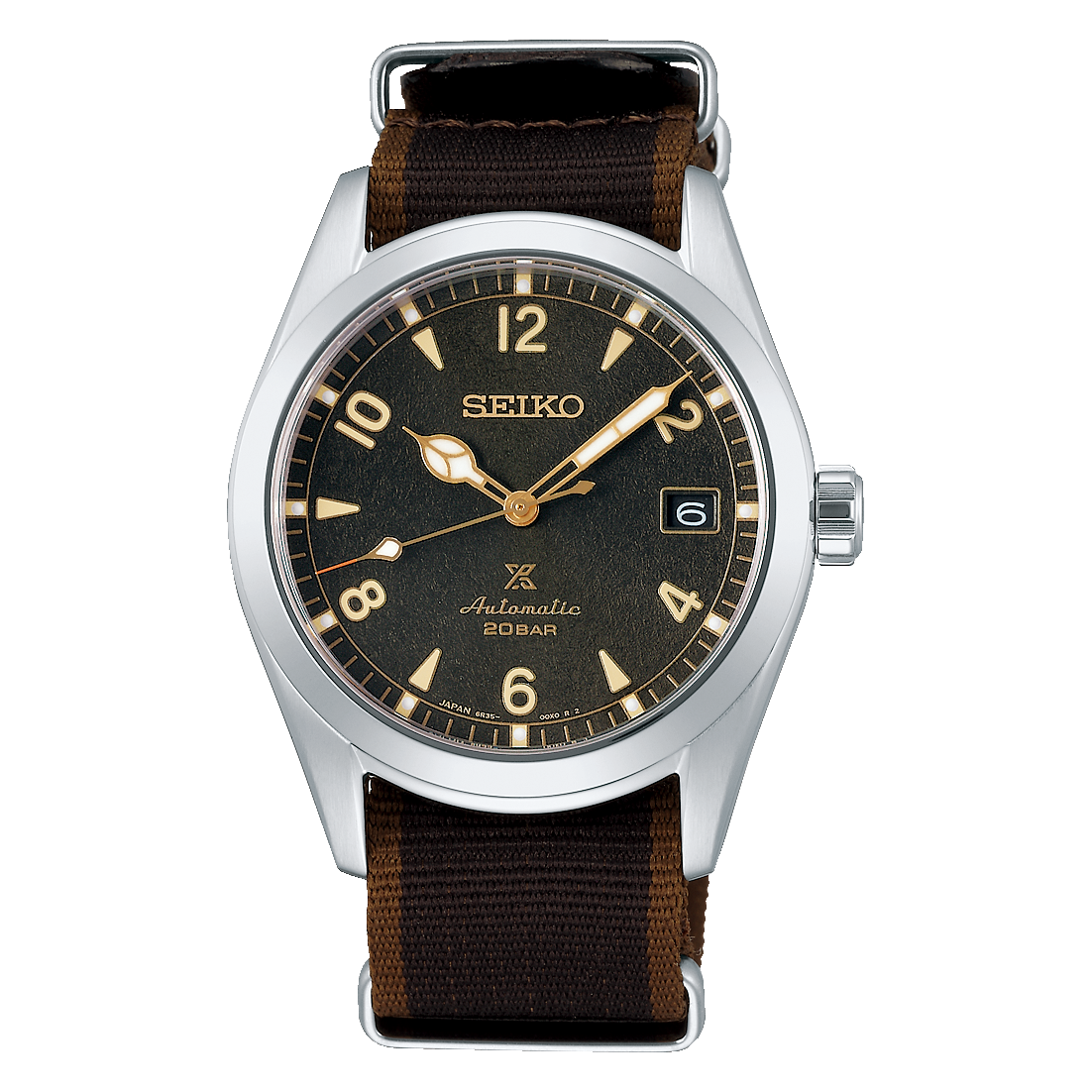 Prospex Alpinist Cadran Marron