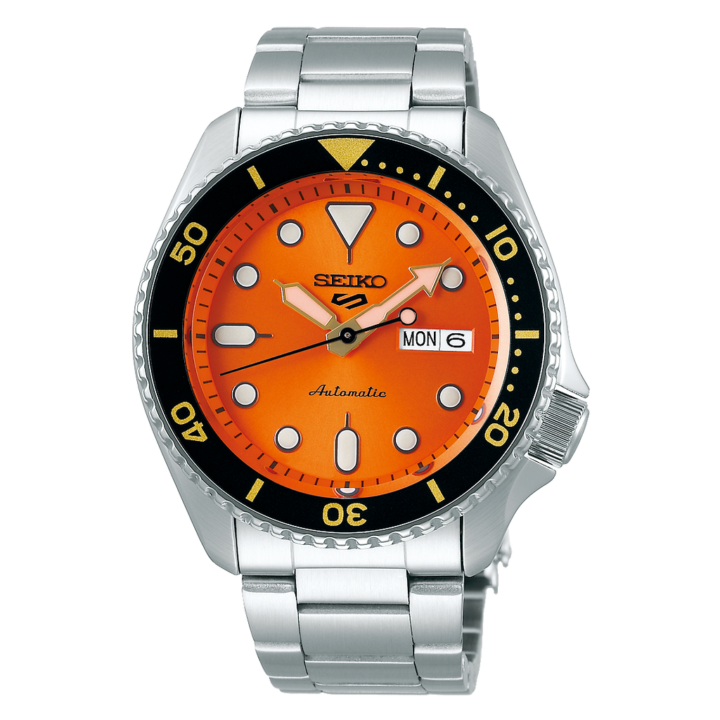 Seiko 5 Orange Dial