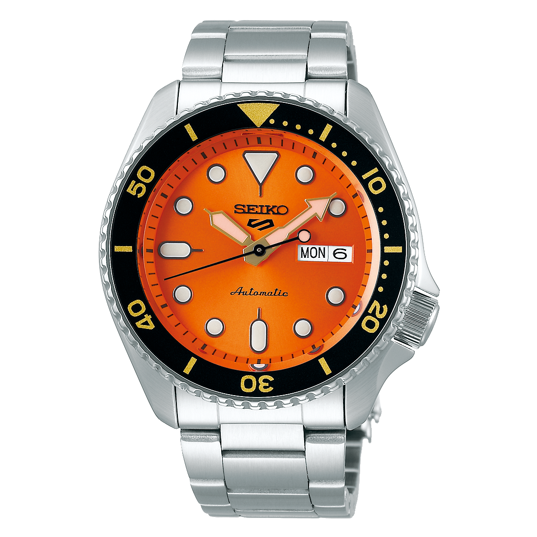 Seiko 5 Orange Dial