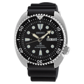 Prospex "Turtle" Black Dial, Black Bezel, Silicone Strap
