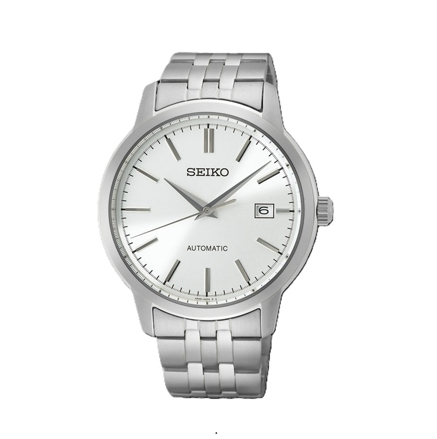 Essentials White Dial Automatic, SS Bracelet