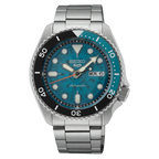 Seiko 5 Opaque Green Dial, SS Bracelet