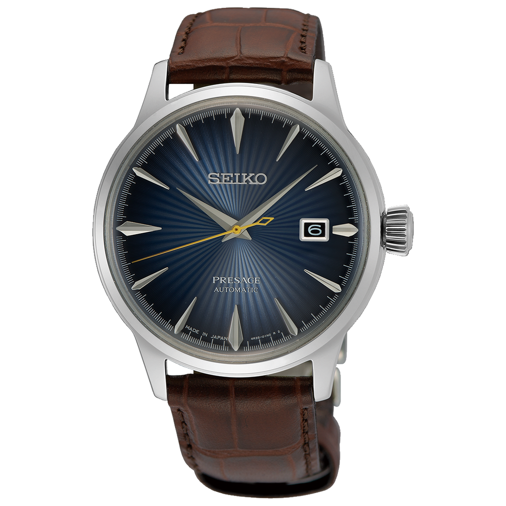 Presage Cocktail Time, "Midnight Blue Moon" Dial